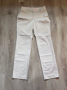 Ann Taylor Tan Straight Leg Pants Size 4
